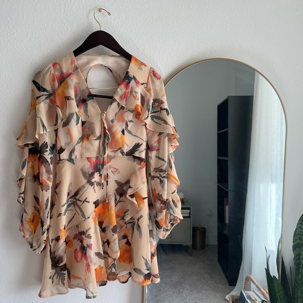 BCBGeneration Floral Mini Dress
